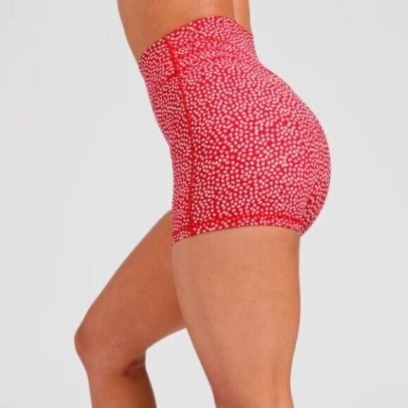 Buff Bunny ❤️ Legacy Salsa Red Speckle Shorts ❤️ NEW, Never worn! 🔥 Medium - Picture 4 of 9